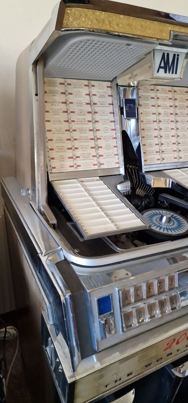 Jukebox: Jukebox Musikbox AMI K 200 1959 – Usato da Aarberg venduto da sunset4 4