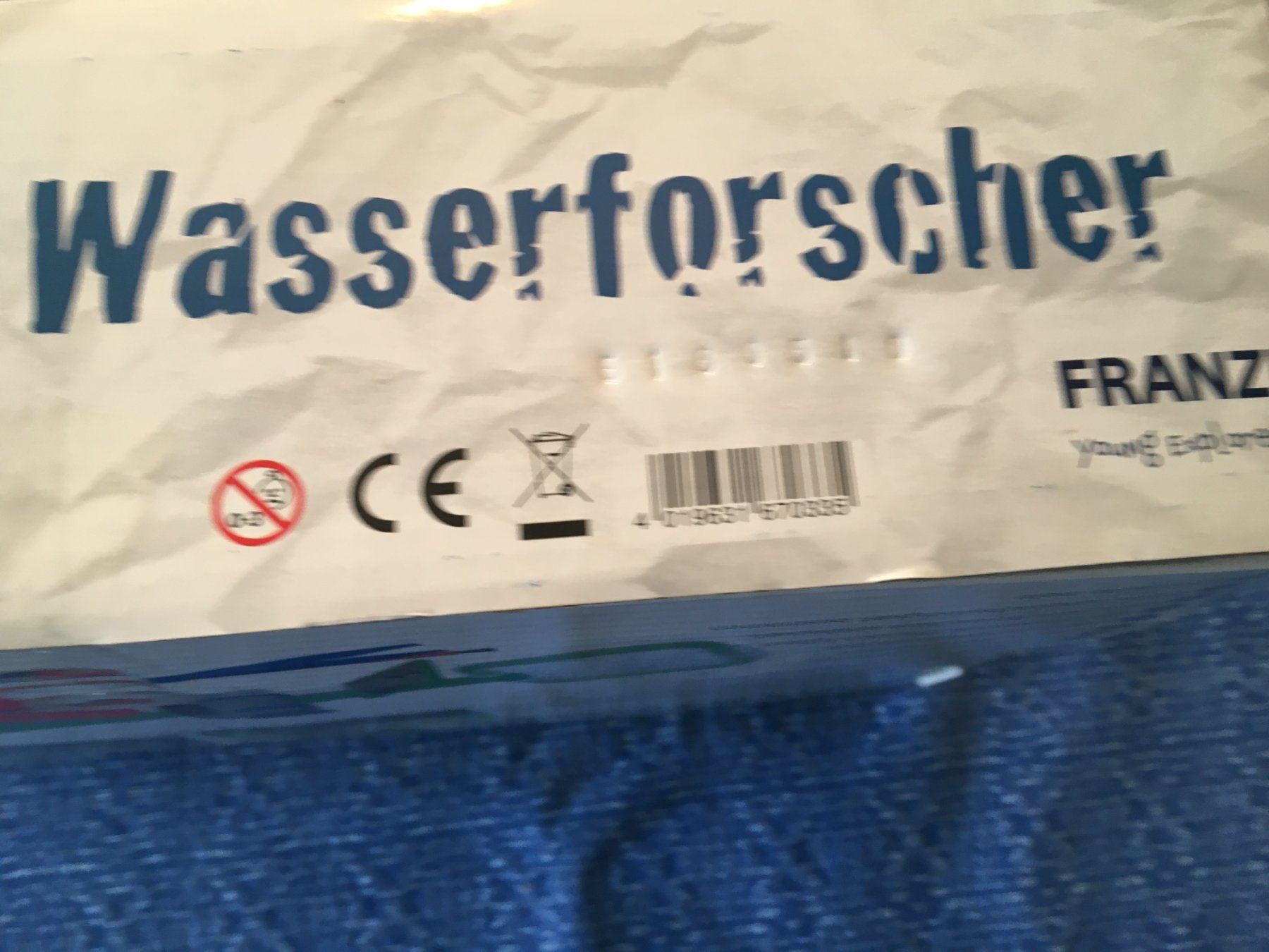 Giochi: Experimente für Wasserforscher - Entdeckerbox - Top! – Nuovo e nell'imballaggio originale da Binz venduto da Dsc1 2