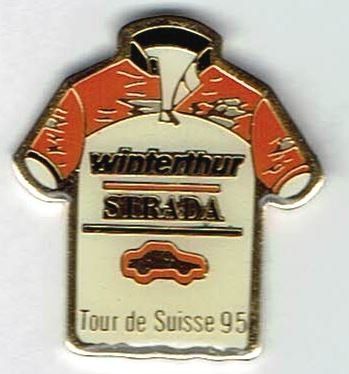 Placchette & Badge: Tour de Suisse 95 Trikotpin – Usato da Hinterkappelen venduto da Schampus