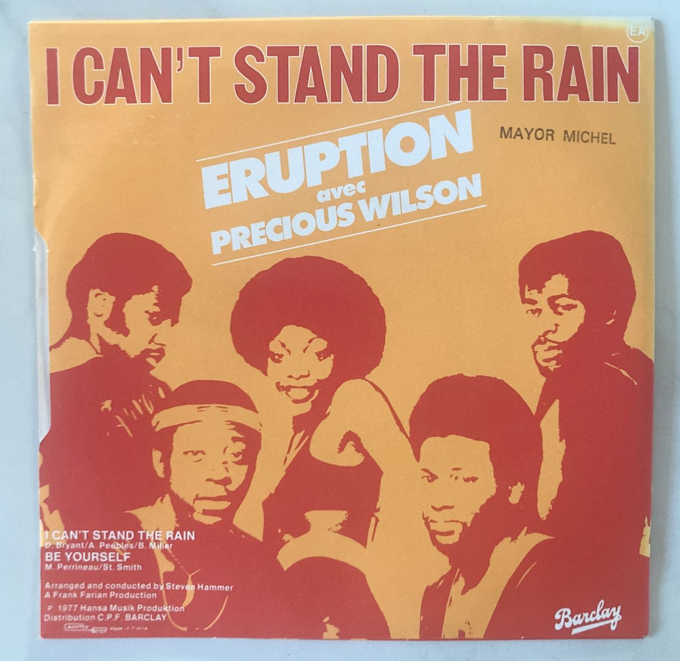 Dischi in vinile: ERUPTION - I CAN'T STAND THE RAIN – Usato da Bottens venduto da hotter-than-hell 1