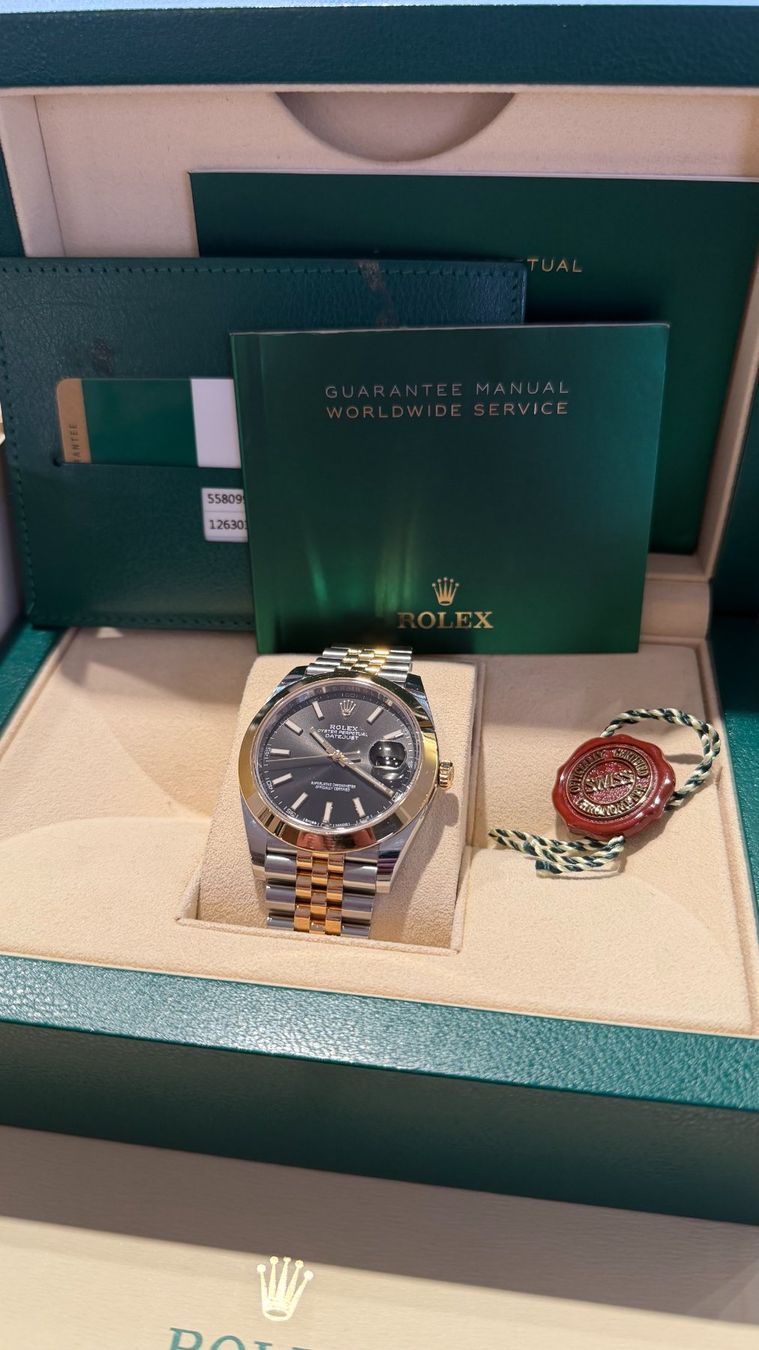 Rolex Orologi: Rolex DateJust 41mm Full set – Usato da Randogne venduto da 2G1909 1