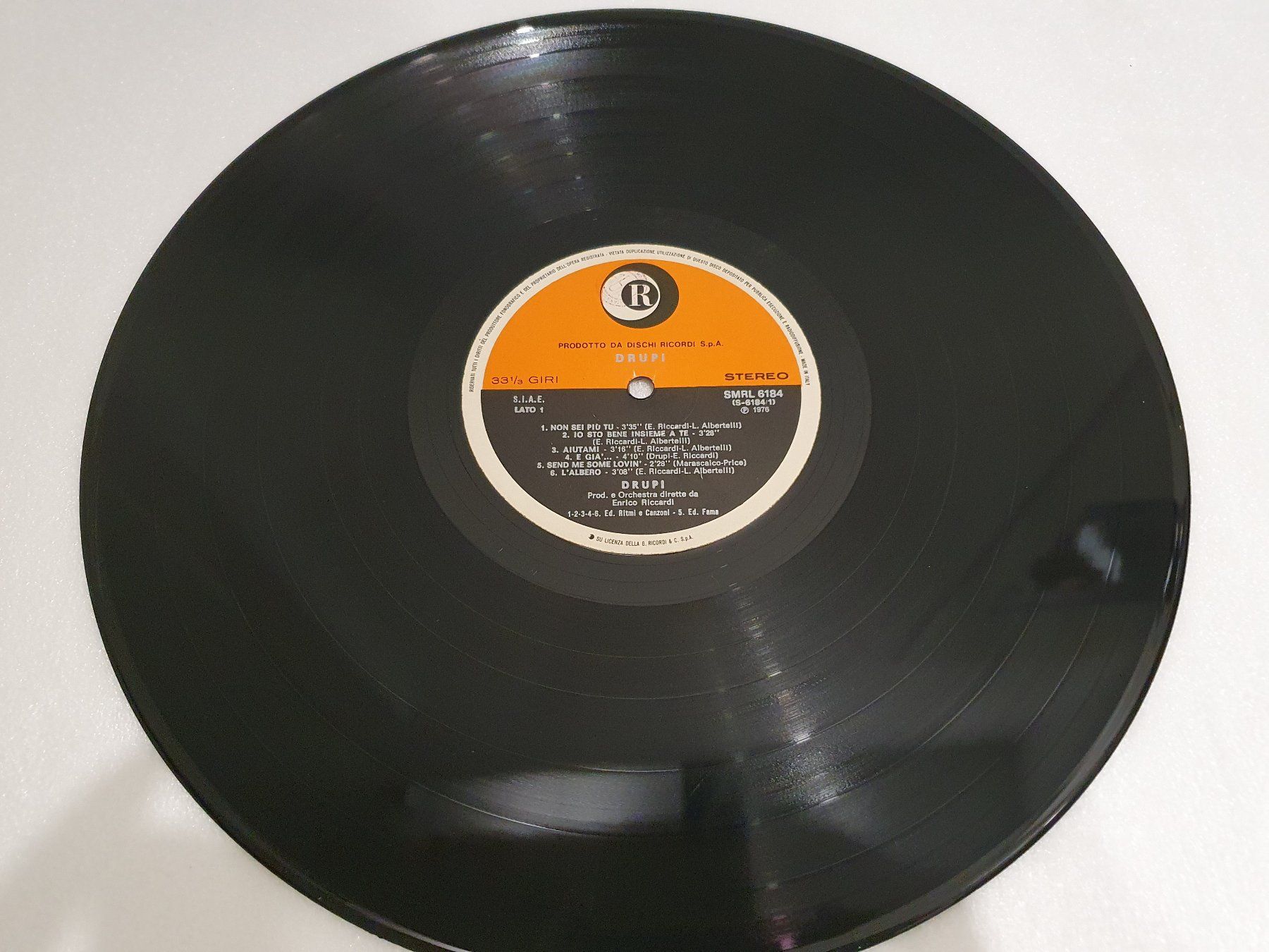 Dischi in vinile: Drupi – Drupi – Usato da Uster venduto da Vinyl-Leidenschaft 3