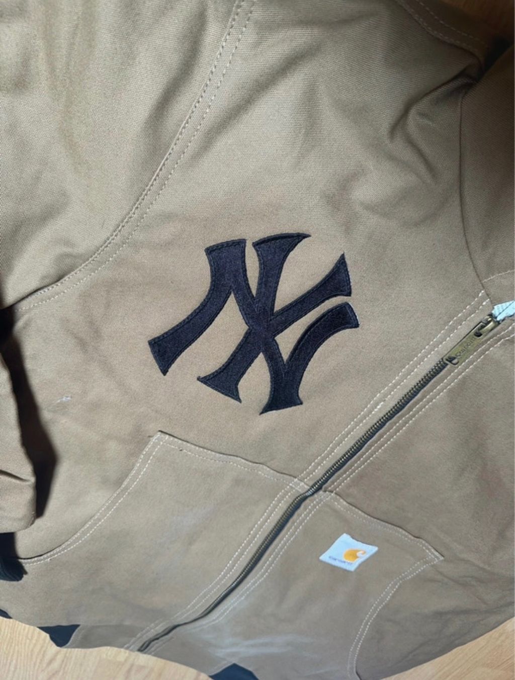 Carhartt Giacche: Carhartt x Yankees rework jacket – Nuovo (secondo la descrizione) da Plan-Les-Ouates venduto da Loved_Panda_Clothing 1