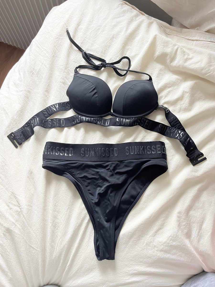 Costumi da bagno & Bikini: Schwarzer Sunkissed Bikini, Grösse 38- Sommerfeeling! – Usato da Romanshorn venduto da Luette19