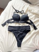 Schwarzer Sunkissed Bikini, Grösse 38- Sommerfeeling!
