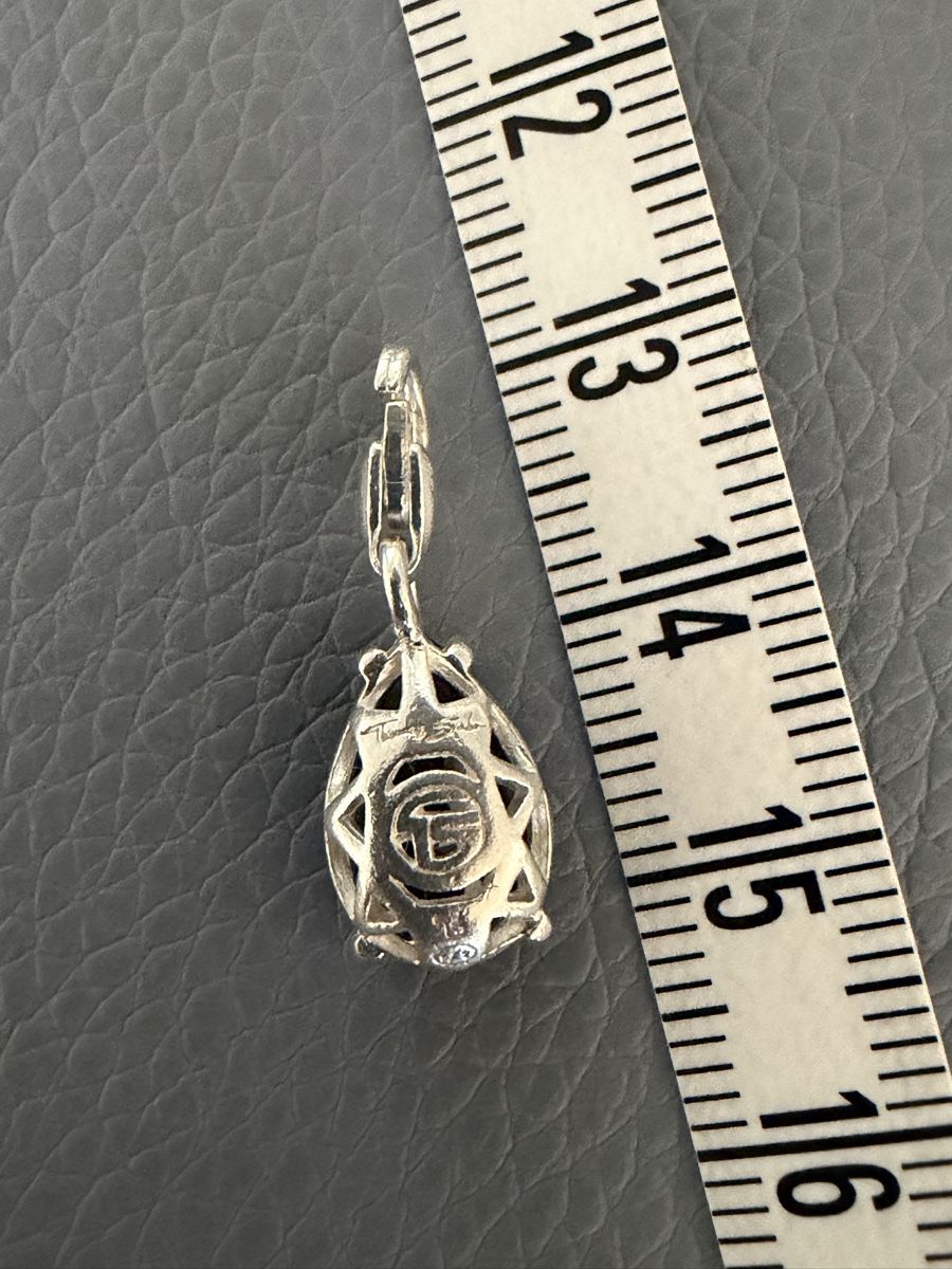Thomas Sabo Pendentifs: Thomas Sabo Onyx Anhänger aus Silber – Neuf (Voir description) à Münsingen par Krone75 2