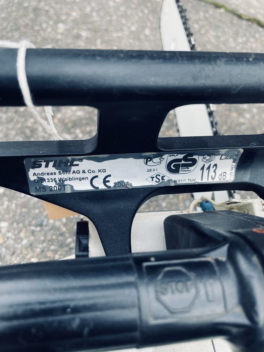 Stihl Seghe: Motorsäge Stihl MS 200 T – Usato da Würenlos venduto da Shop_Shop 5