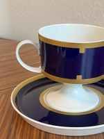 Studio Line Rosenthal Porzellan Tasse Kobaltblau