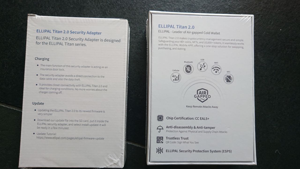 Brieftaschen: Ellipal Titan 2.0 Cold Wallet – Neu und originalverpackt aus Thayngen von Joelines-Traumwelt 1