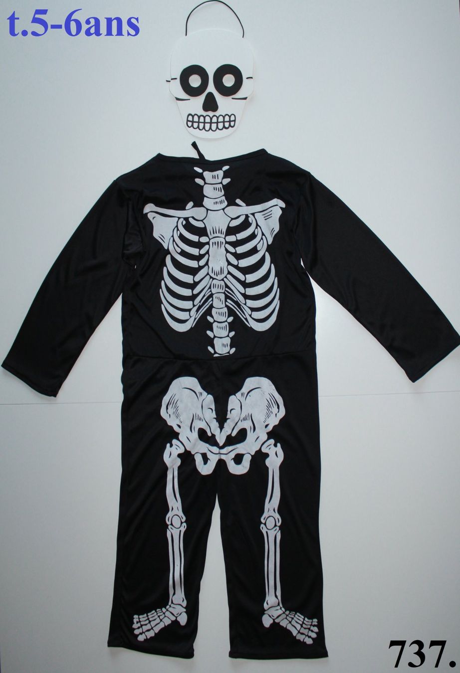 Costumi: Costume squelette / Skelett t. 5 - 6 ans – Usato da Peseux venduto da CoolShoping