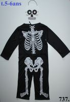 Costume squelette / Skelett t. 5 - 6 ans