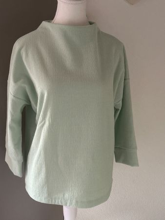 Langarm Shirt mintgrün von Street One Grösse 34
