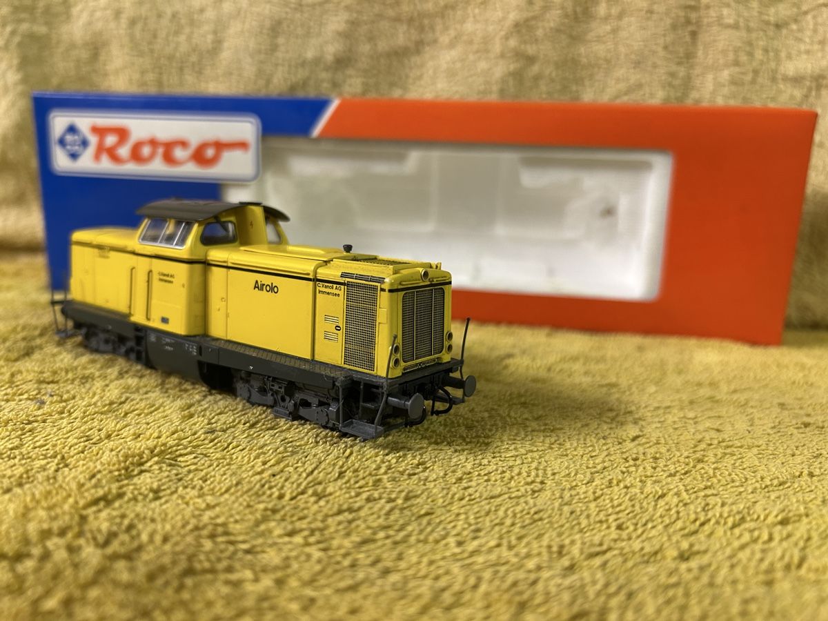 Roco Modelleisenbahnen: Roco H0 V100 Vanoli DC – Gebraucht aus Schönenberg TG von Vini003
