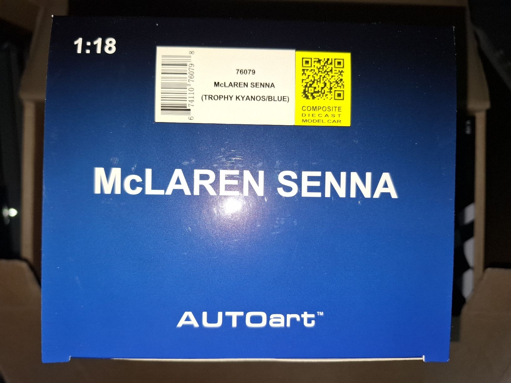 Autoart Modellini d'auto: Autoart Mclaren Senna 1:18 – Nuovo e nell'imballaggio originale da Gipf-Oberfrick venduto da Edii45 2