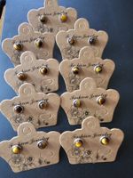 Ohrstecker mit Tigerauge