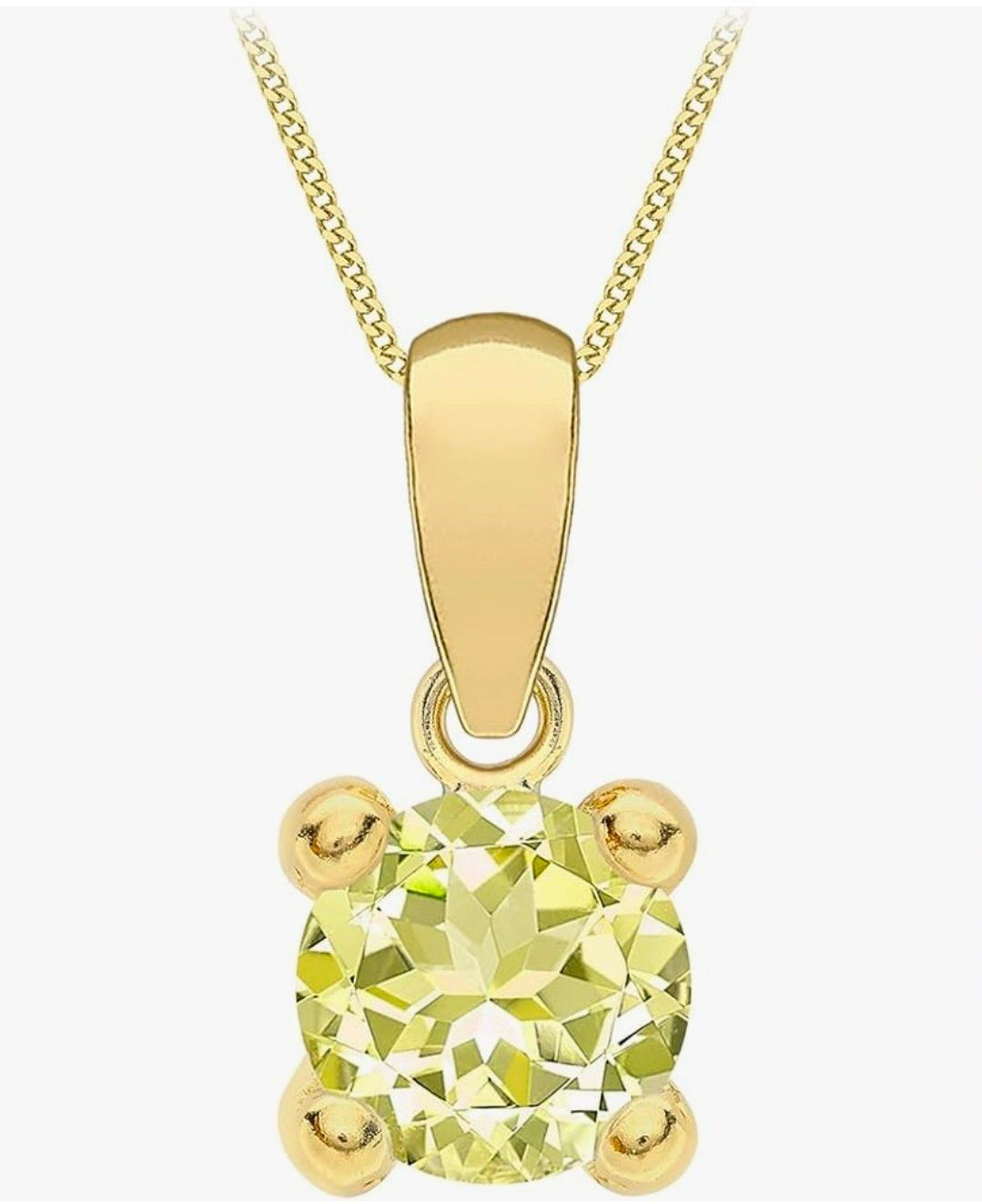 Colliers: Anhänger aus 9-Karätigem Gold mit Geburtsstein – Neuf avec emballage d'origine à Hemmental par Schmuckwelt2