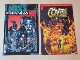 Comic Sammlung Deutsch Kiss Coven Creech Cyber Force