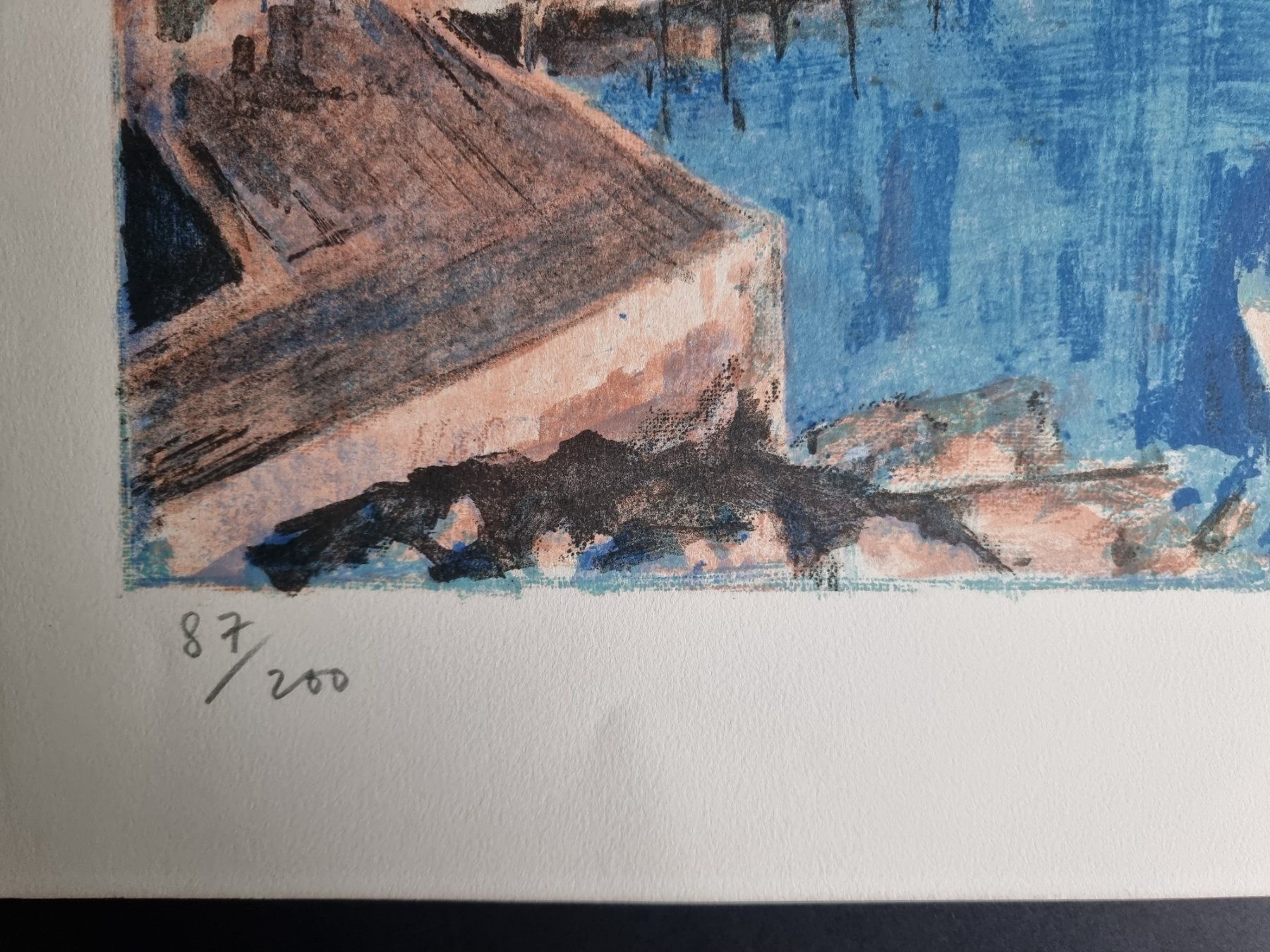Grafica & Litografie: J.J.GUT LITHOGRAPHIE SIGNIERT NUMMERIERT – Usato da Gersau venduto da grafik-kunst 3