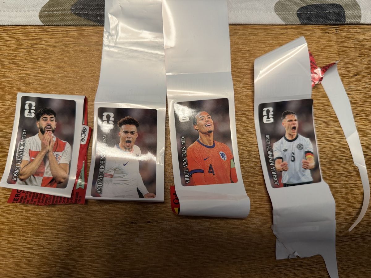 Panini Carte collezionabili: FIFA Coca Cola Sticker 4er Set Josko Gvardiol – Usato da Oftringen venduto da ste_mp2b