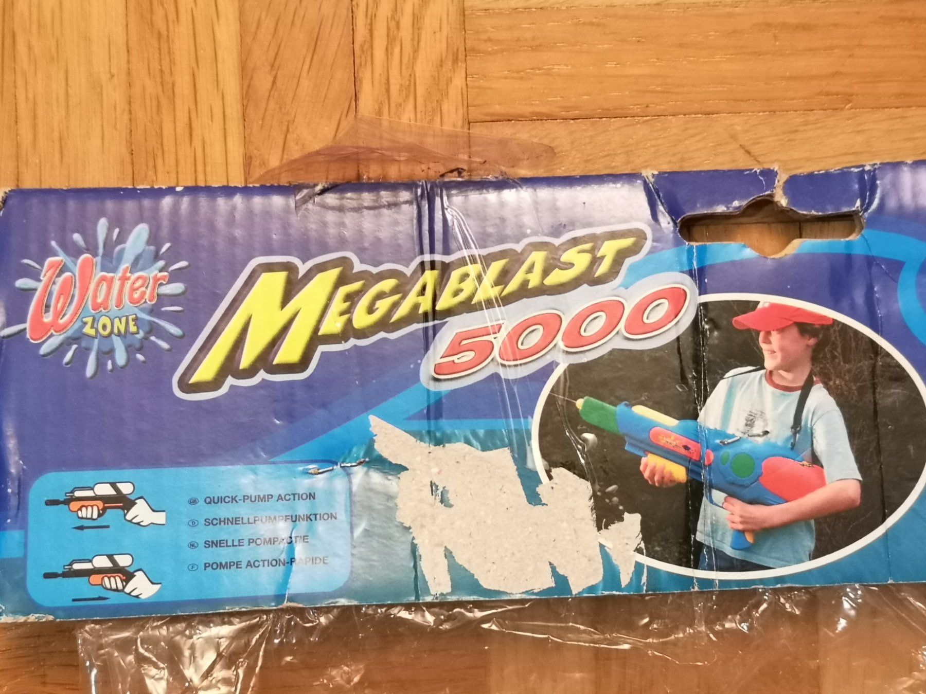 Giocattoli: Wasserpistole Megablast 5000 Wasserhochdruck Kanone – Nuovo (secondo la descrizione) da Kloten venduto da Thaipc 6