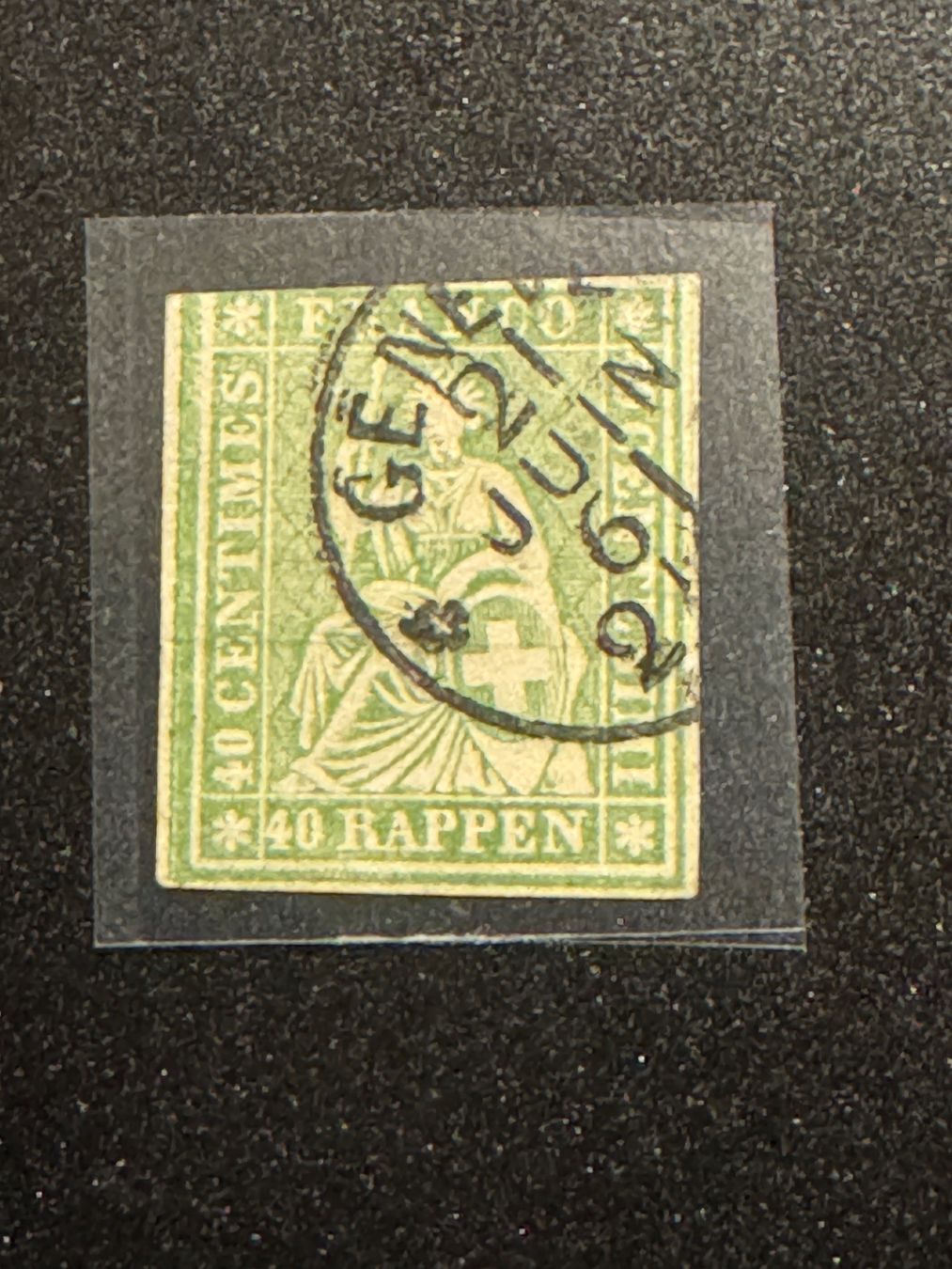 Alle Briefmarken: Toller Strubel – Gebraucht aus Uster von Briefmarken