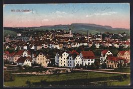 Wil /St. Gallen, Totalansicht aus der Vo