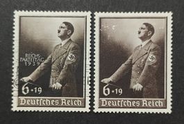 Deutsches Reich 1939 un/gestempelte