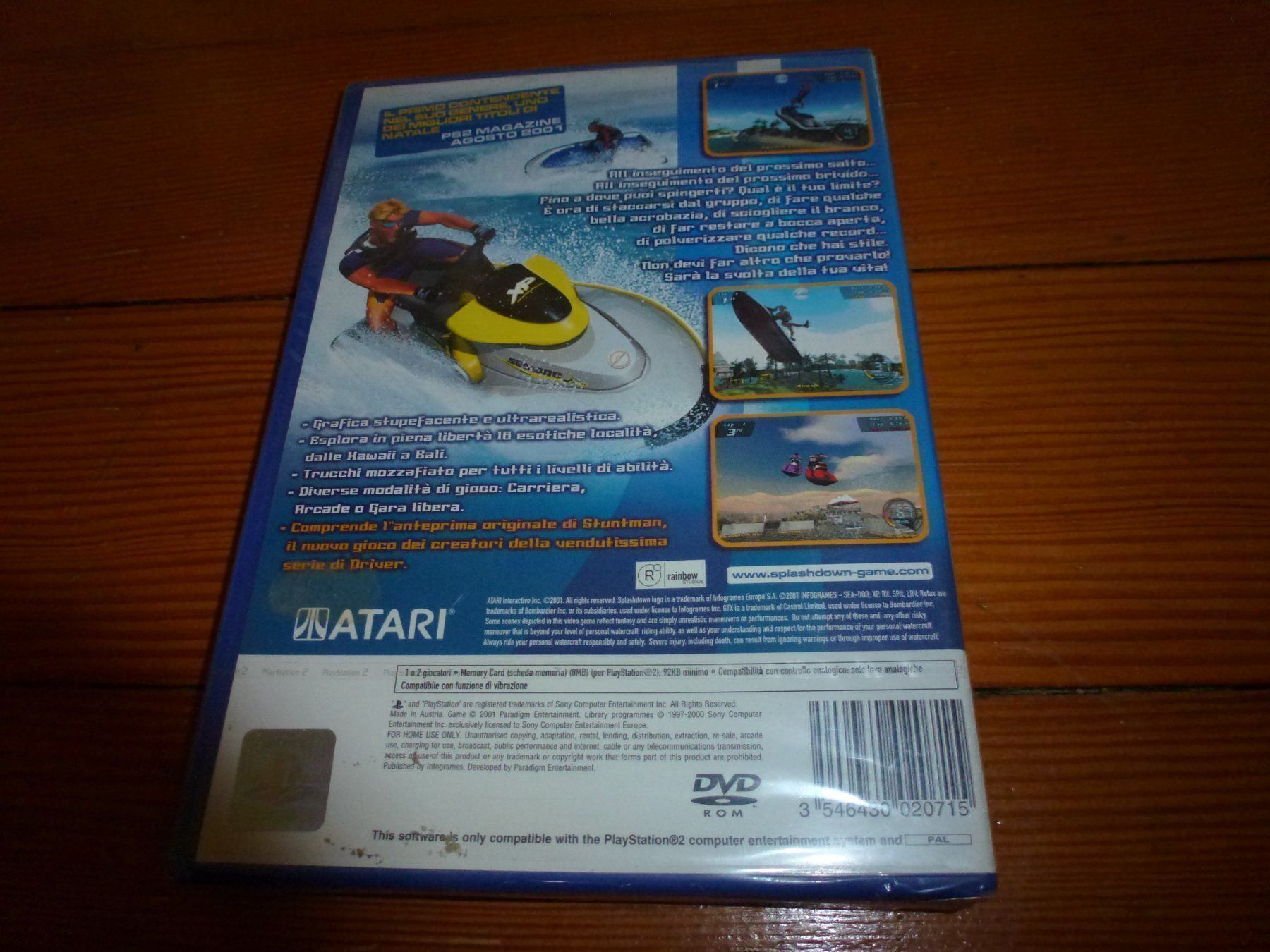 Giochi: Splashdown PS2 NEU ITALIENISCH – Nuovo e nell'imballaggio originale da Olten venduto da Disc-Ausverkauf 1