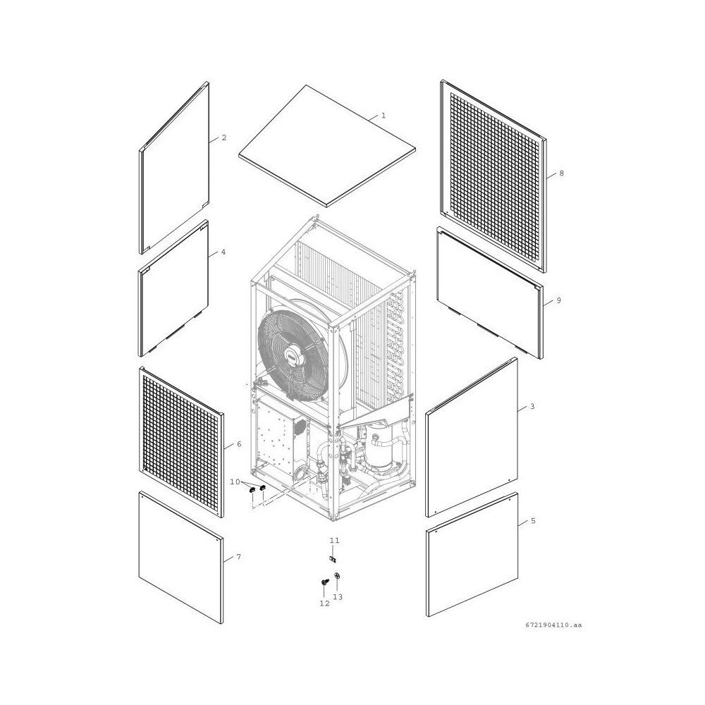 Radiatori: BOSCH Luftwärmepumpe CS5000AW Monoblock-WP 22 kW – Nuovo e nell'imballaggio originale da Gretzenbach venduto da Avantiklima 1