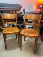 Tolle Beizen Holzstühle 2er Set