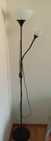 Stehlampe mit 2 Leuchtenb