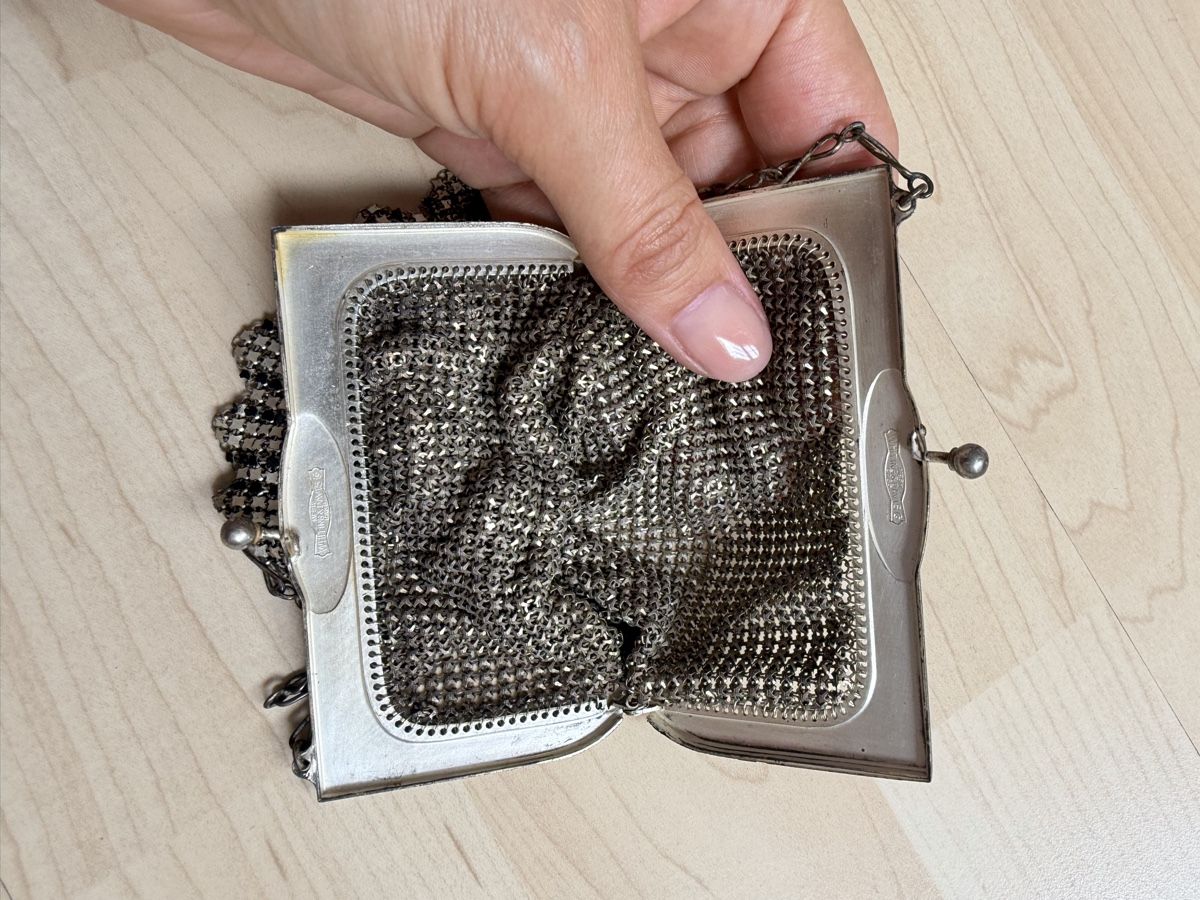Borse da donna: Vintage Tasche Metall Netz – Usato da Birmensdorf ZH venduto da elibela 6