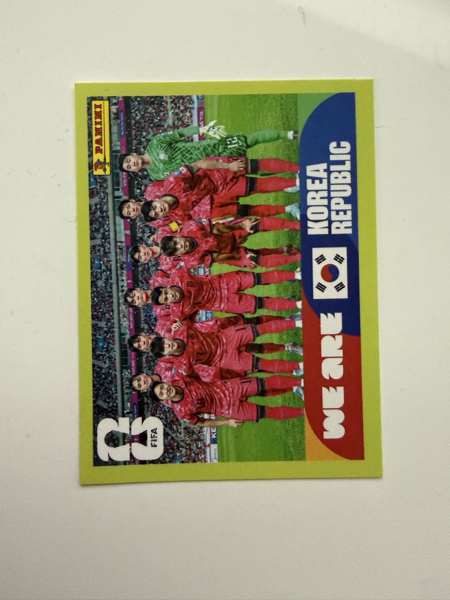 Panini Carte collezionabili: Panini KOR 13 - WM 2026 – Nuovo (secondo la descrizione) da Zürich venduto da Gazo_11