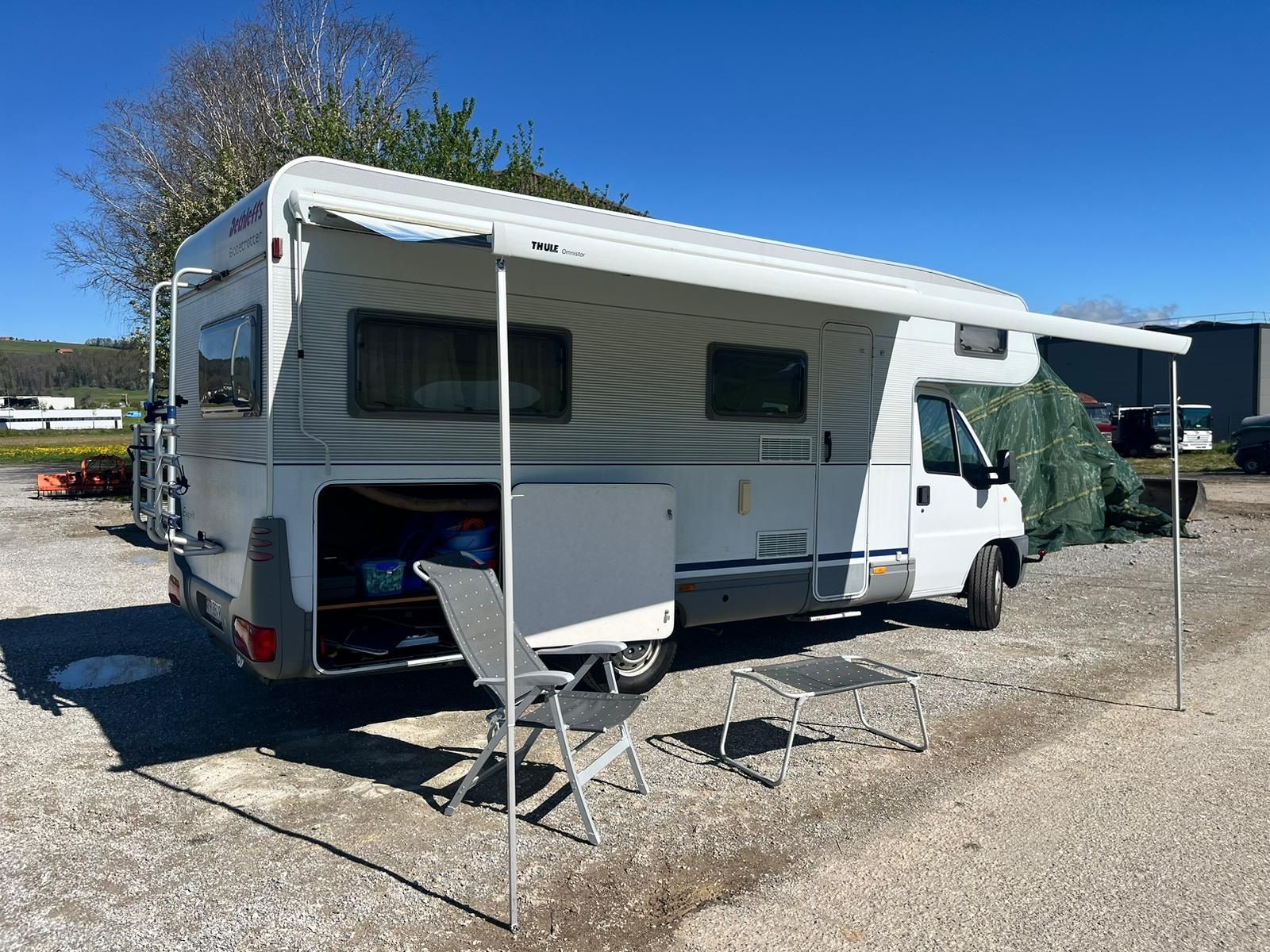 Dethleffs Veicoli da campeggio: fiat ducato 2.8 Dethleffs 104km – Usato da Bulle venduto da aye_99xk 1