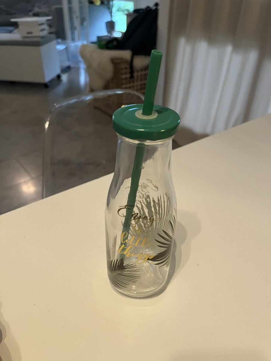 Borracce & Thermos: Glass Trinkflasche Enjoy Life – Nuovo (secondo la descrizione) da Gockhausen venduto da Lali013