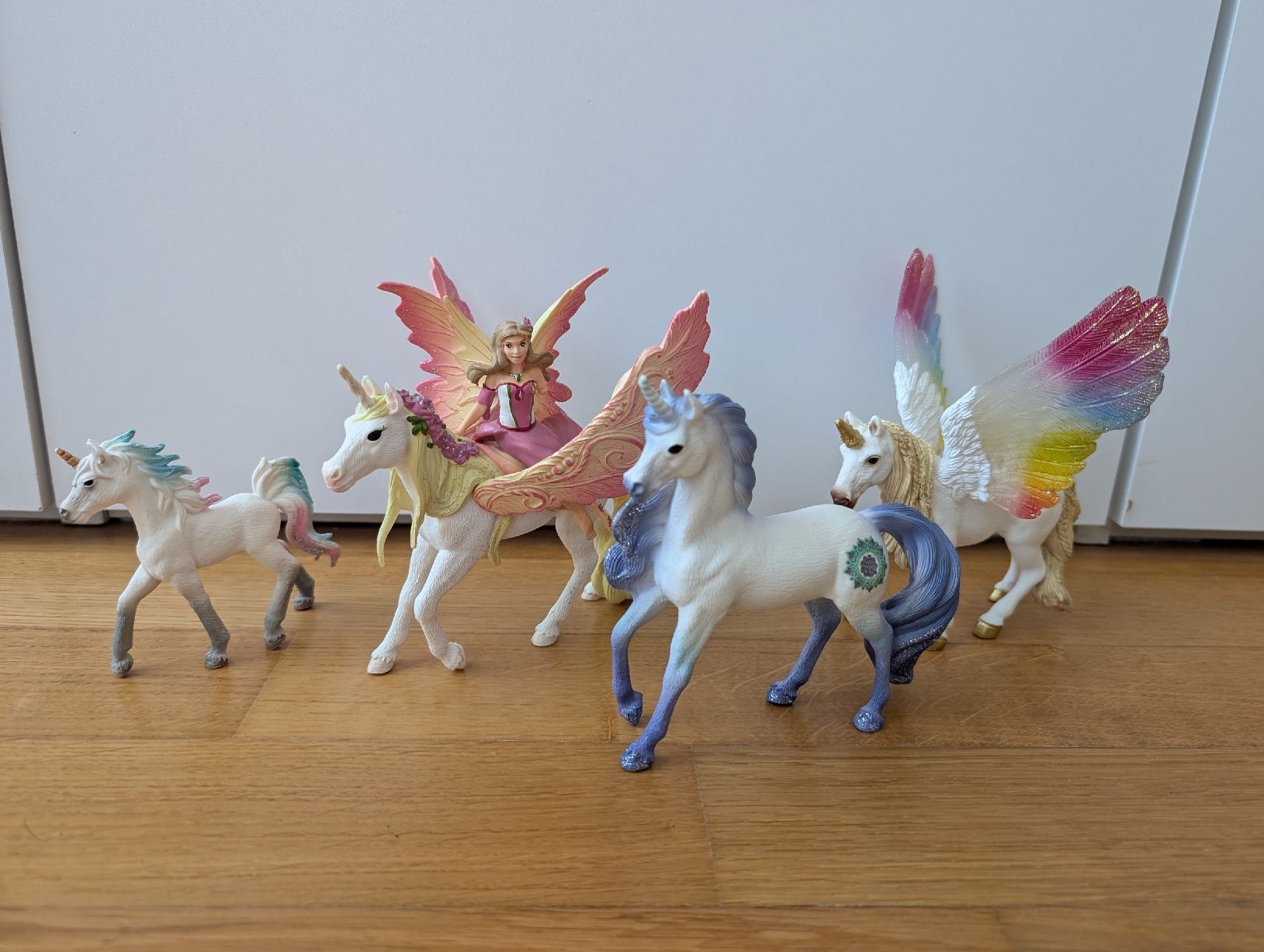 Schleich Giocattoli: 4 Stück Schleich Einhörner – Usato da Wädenswil venduto da HummerZH
