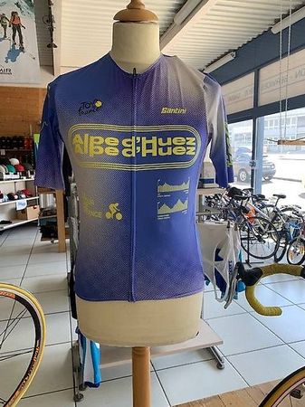 Maillot Vélo Santini Alpe D Huez Tour de France