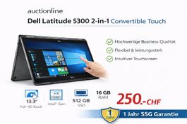 Dell Latitude 5300 2-in-1 Convertible Touch