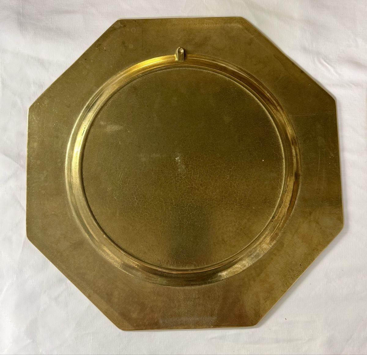 Piatti: 4 Stk Vintage Messing-Platzteller – Usato da Schwerzenbach venduto da schwerzi70 2