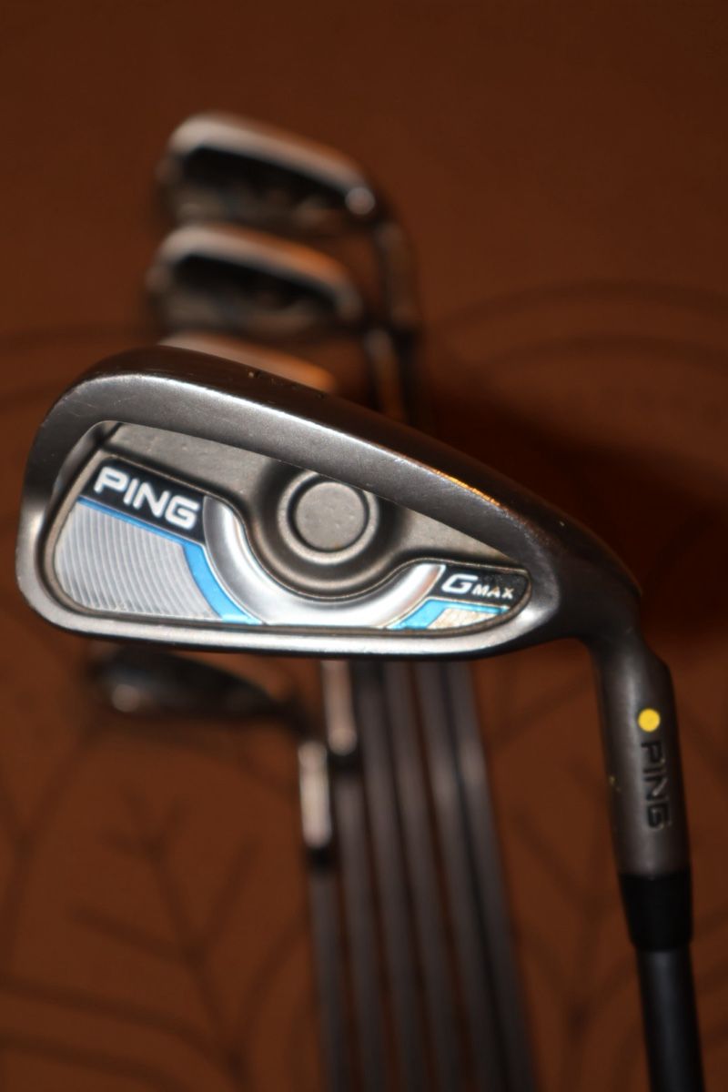 Ping Mazze & Set: Ping G MAX Yellow-Dot Eisenset (Premium) – Usato da Bern venduto da Golf_Bern