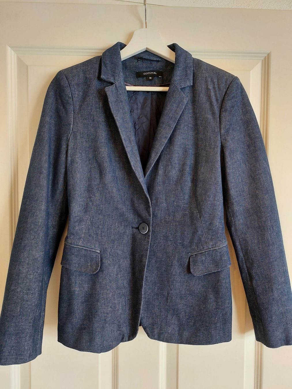 Comma Jacken: Comma, Damen Blazer Gr. 36, Baumwolle & Viskose – Neu (gemäss Beschreibung) aus Titterten von fra_v27g
