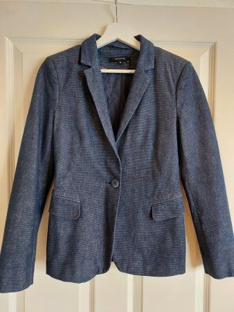 Comma, Damen Blazer Gr. 36, Baumwolle & Viskose