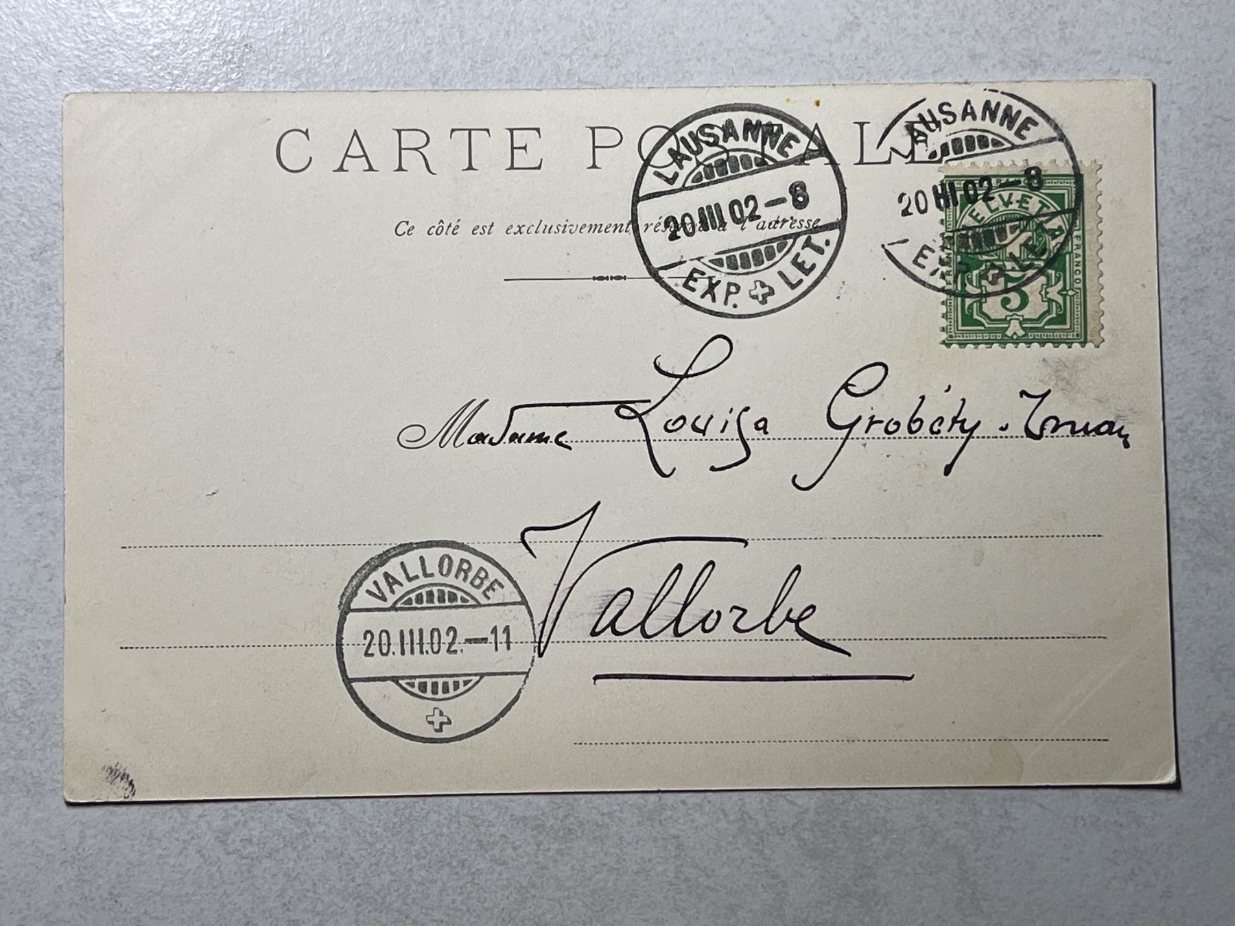Cartoline postali: Alte Ansichtskarte Lausanne, Ecole de Medecine, – Usato da Strengelbach venduto da Aschatan5 1