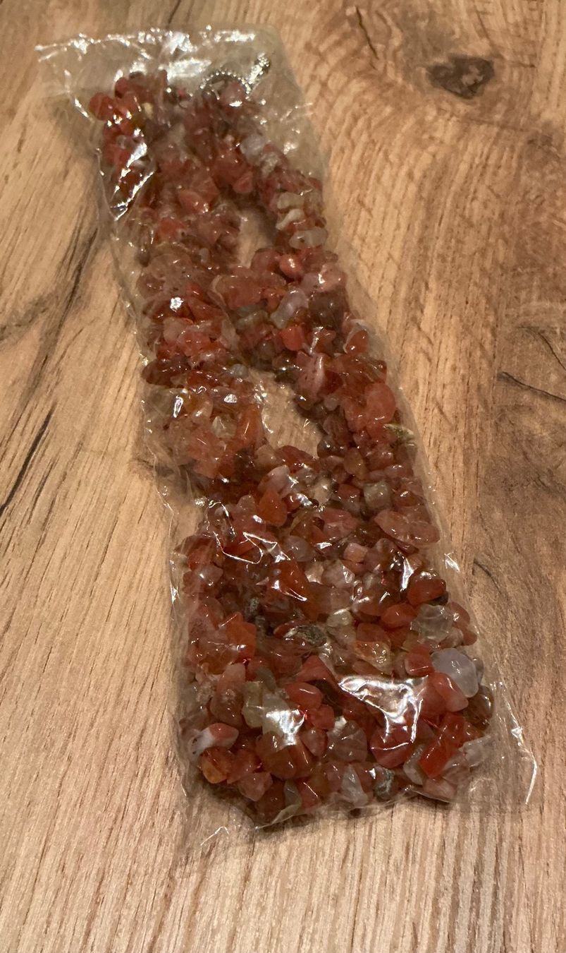 Catenine: Neue Achat Splitterhalskette Halbedelstein – Nuovo e nell'imballaggio originale da Rüfenach AG venduto da dreen87 1