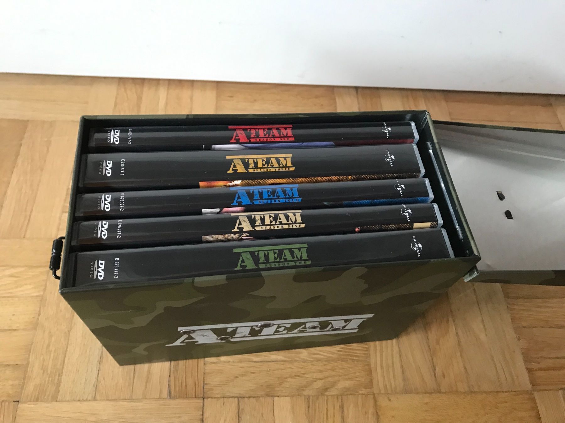 Tutti i DVDs: A-TEAM Munitionskiste - Komplette Serie – Usato da Tecknau venduto da Otacon0 1