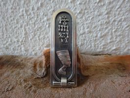 Geldklammer Nofretete Kleopatra Ägypten / 800 S