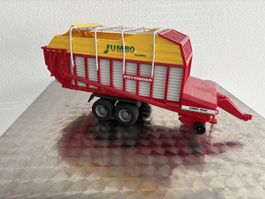 Ladewagen Pöttinger Jumbo 6600 Modell rot gelb gebraucht