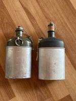 2er Set: Vintage Feldflaschen, Schweizer Armee 
