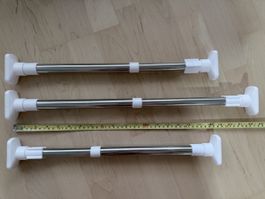 Telescopic Tension Rods - Set of 3