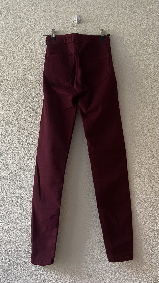 Tally Weijl Jeans: Jeans skinny bordeaux – Usato da Gordola venduto da arizi_shop 1